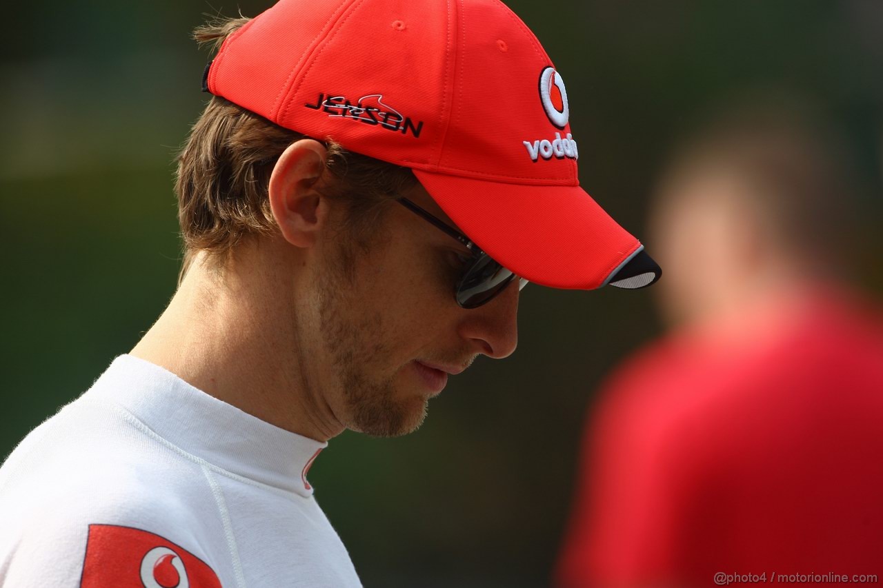 GP CINA, 14.04.2011- Jenson Button (GBR), McLaren  Mercedes, MP4-26 