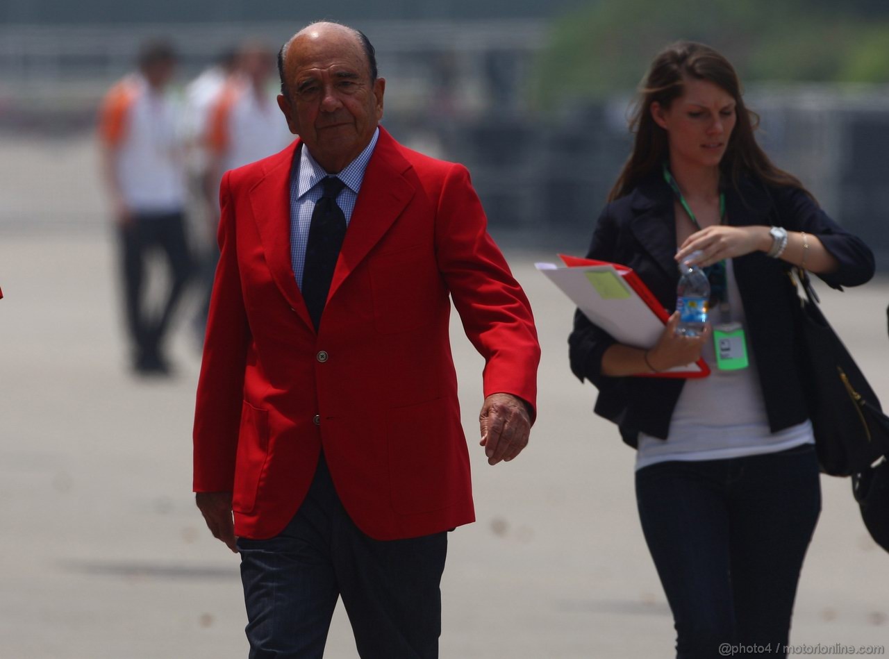 GP CINA, 14.04.2011- Emilio Botin (ESP), Santander Bank President 
