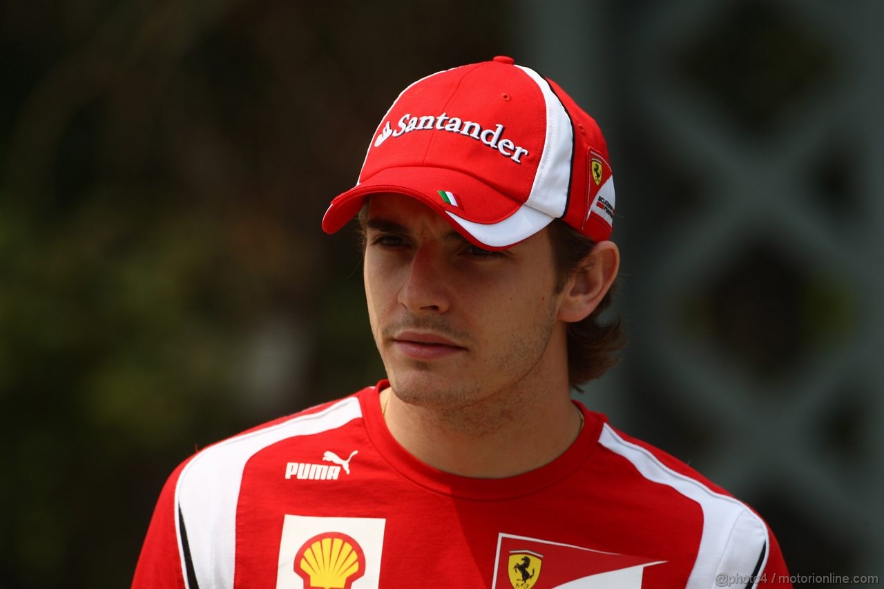 GP CINA, 14.04.2011- Jules Bianchi (FRA), Test Driver, Ferrari   