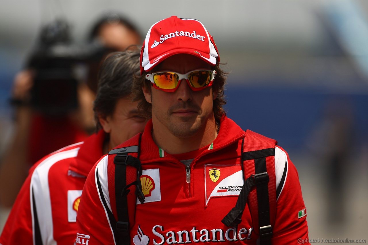 GP CINA, 14.04.2011- Fernando Alonso (ESP), Ferrari, F-150 Italia
