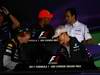 GP CINA, 14.04.2011- Conferenza Stampa, Sebastian Vettel (GER), Red Bull Racing, RB7 e Michael Schumacher (GER), Mercedes GP Petronas F1 Team, MGP W02 