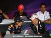 GP CINA, 14.04.2011- Conferenza Stampa, Sebastian Vettel (GER), Red Bull Racing, RB7 e Michael Schumacher (GER), Mercedes GP Petronas F1 Team, MGP W02 