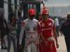 GP CINA, 14.04.2011- Lewis Hamilton (GBR), McLaren  Mercedes, MP4-26 e Fernando Alonso (ESP), Ferrari, F-150 Italia 