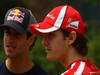 GP CINA, 14.04.2011- Daniel Ricciardo (AUS), Test Driver Scuderia Toro Rosso, STR6 e Jules Bianchi (FRA), Test Driver, Ferrari   