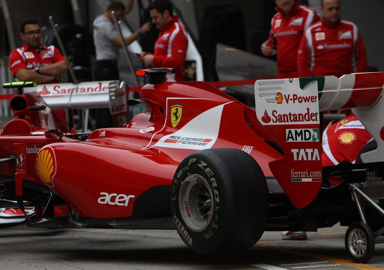 GP CINA, 16.04.2011- Ferrari, F-150 Italia