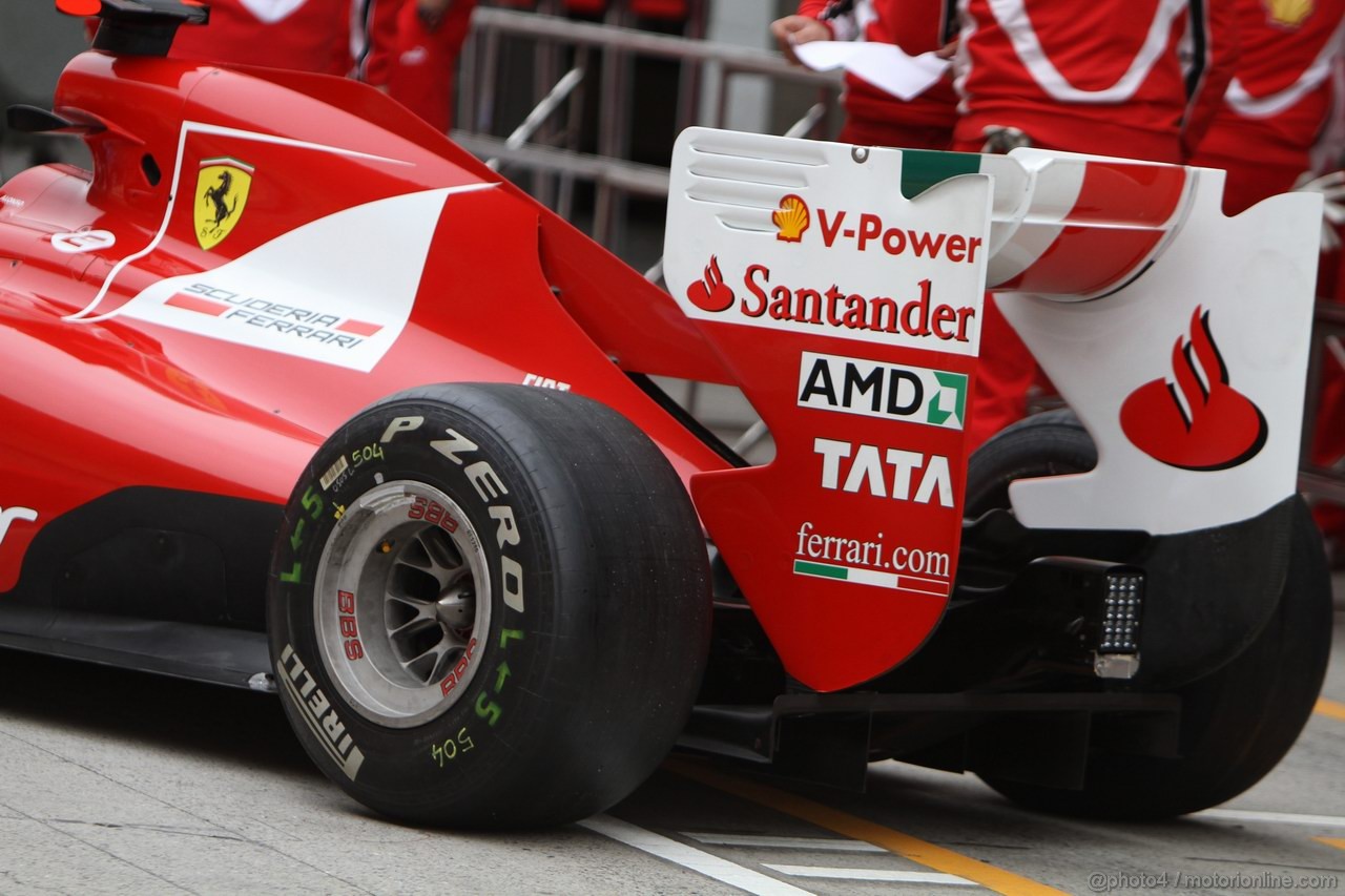 GP CINA, 16.04.2011- Ferrari, F-150 Italia 