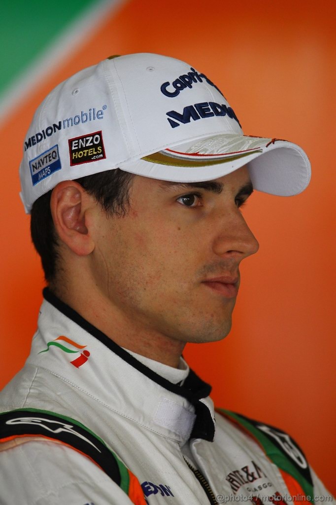 GP CINA, 16.04.2011- Prove Libere 3, Sabato, Adrian Sutil (GER), Force India F1 Team, VJM04 