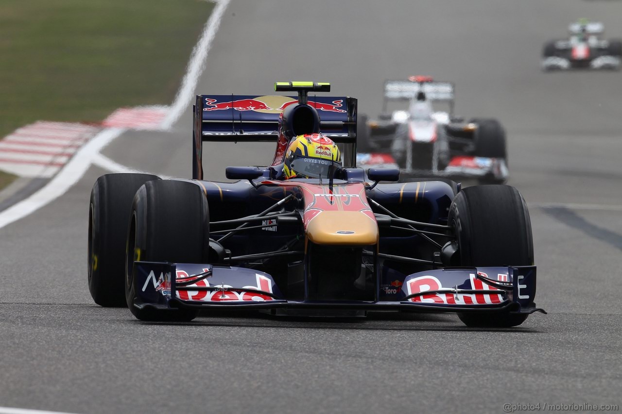 GP CINA, 16.04.2011- Prove Libere 3, Sabato, Jaime Alguersuari (SPA), Scuderia Toro Rosso, STR6 