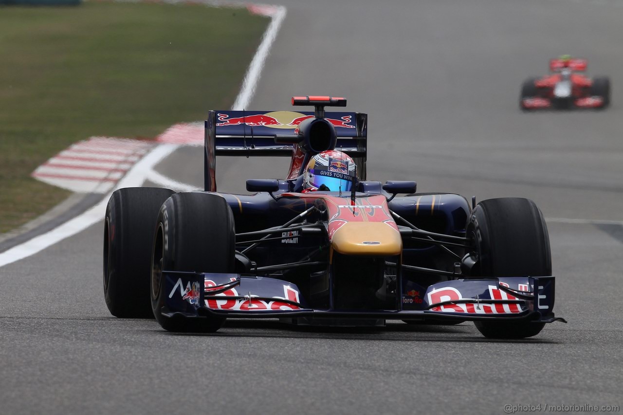 GP CINA, 16.04.2011- Prove Libere 3, Sabato, Sébastien Buemi (SUI), Scuderia Toro Rosso, STR6 