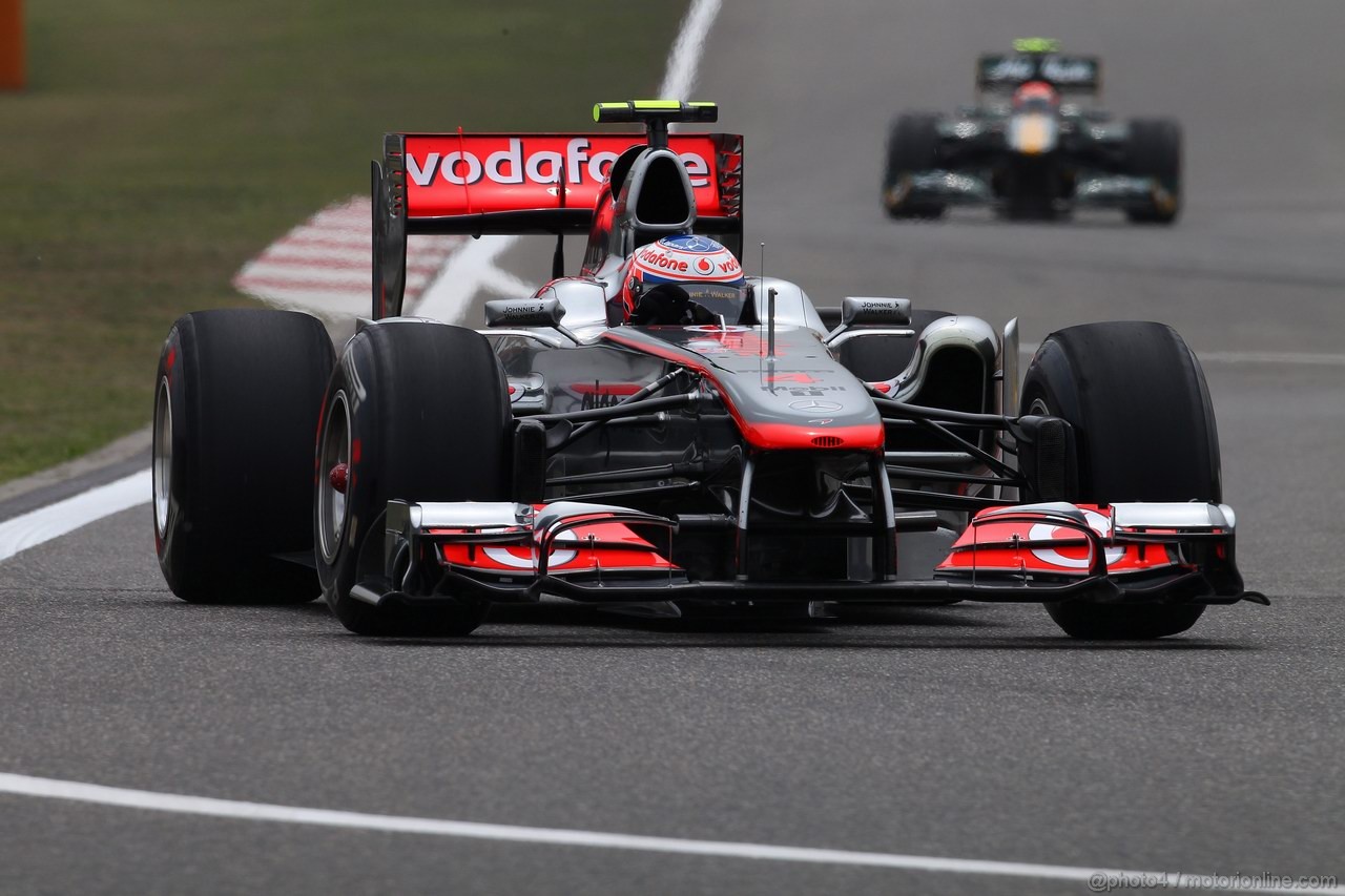 GP CINA, 16.04.2011- Prove Libere 3, Sabato, Jenson Button (GBR), McLaren Mercedes, MP4-26