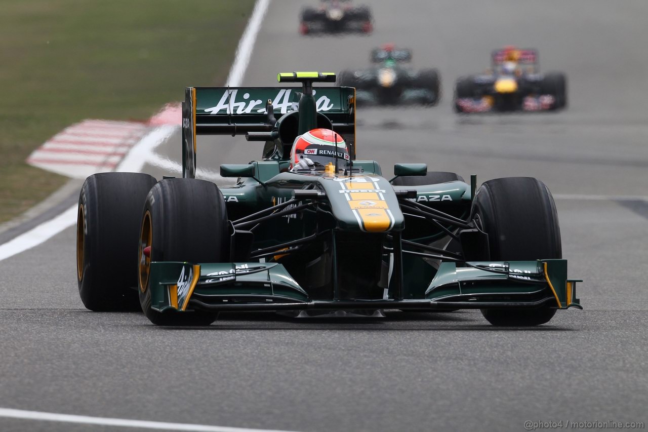 GP CINA, 16.04.2011- Prove Libere 3, Sabato, Jarno Trulli (ITA), Team Lotus, TL11