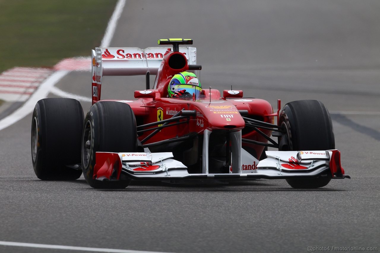 GP CINA, 16.04.2011- Saturday, Felipe Massa (BRA), Ferrari, F-150 Italia 