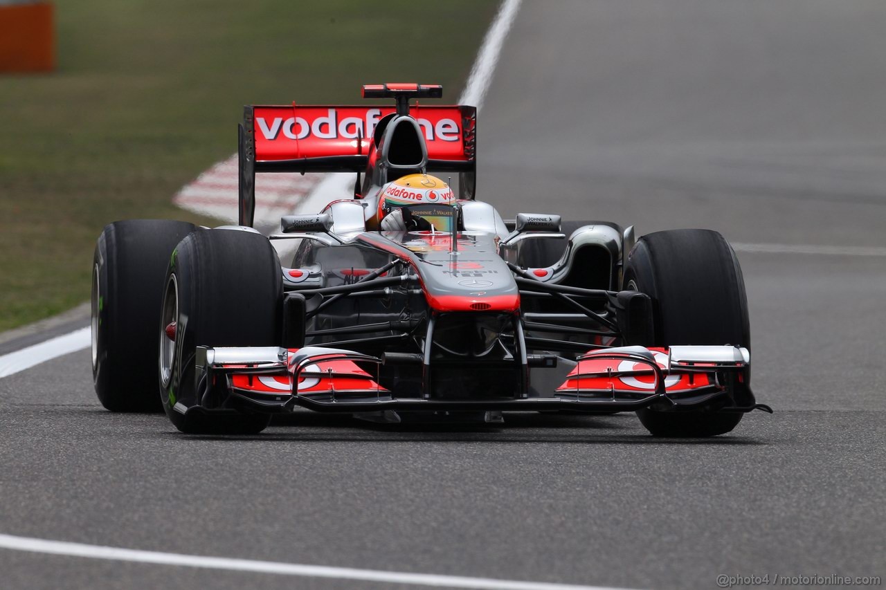 GP CINA, 16.04.2011- Saturday, Lewis Hamilton (GBR), McLaren  Mercedes, MP4-26 