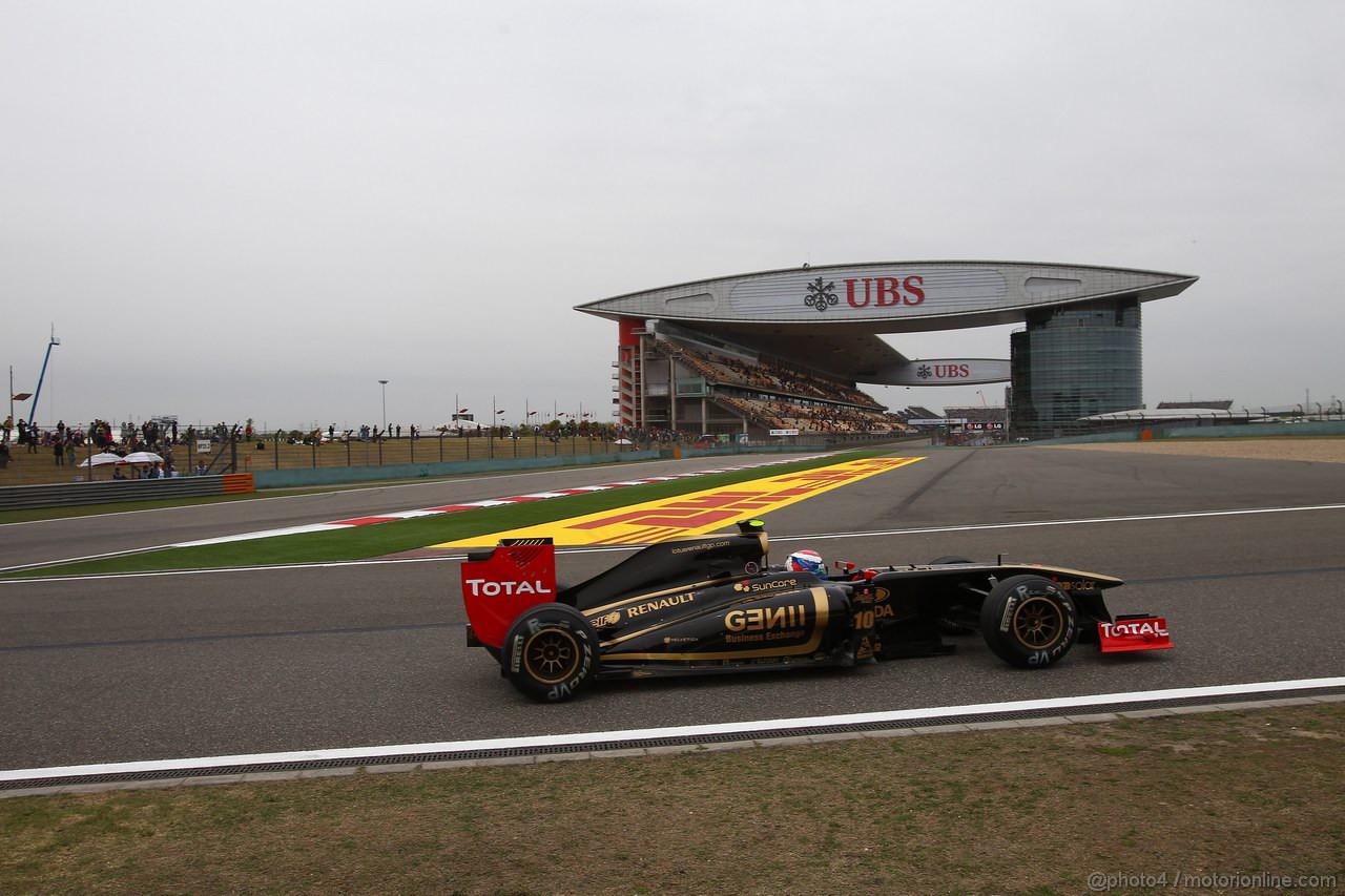 GP CINA, 16.04.2011- Saturday, Vitaly Petrov (RUS), Lotus Renault GP, R31 
