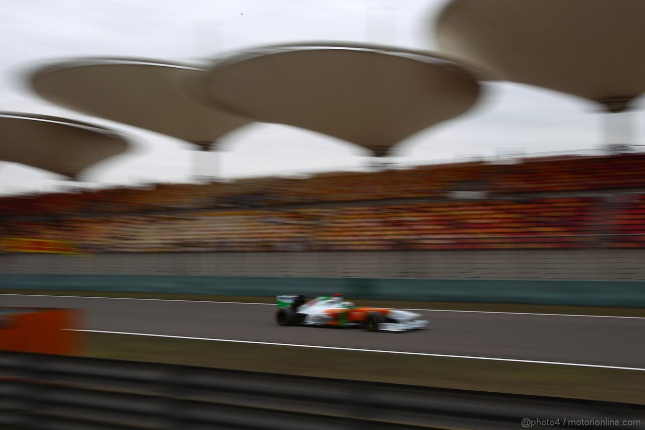 GP CINA, 16.04.2011- Saturday, Adrian Sutil (GER), Force India F1 Team, VJM04 