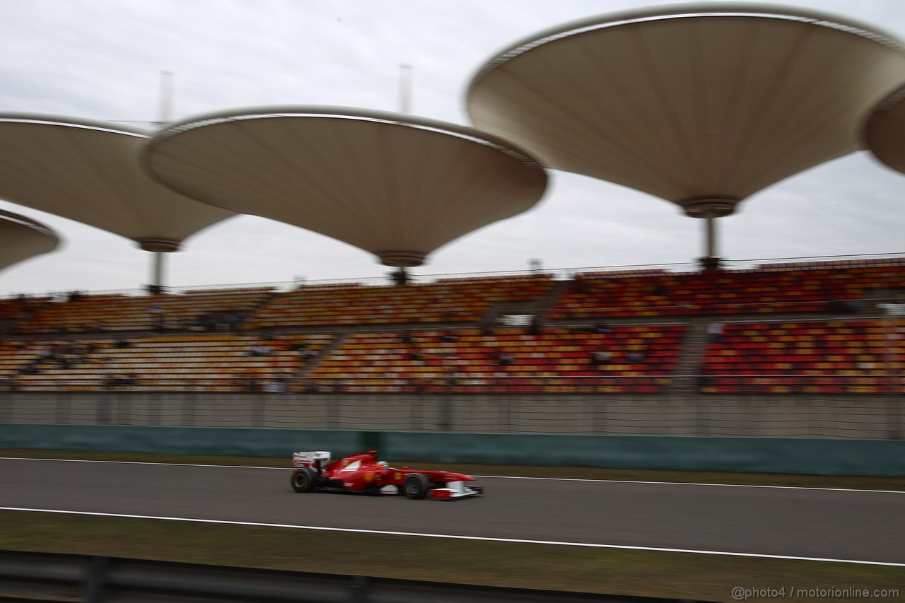GP CINA, 16.04.2011- Saturday, Fernando Alonso (ESP), Ferrari, F-150 Italia