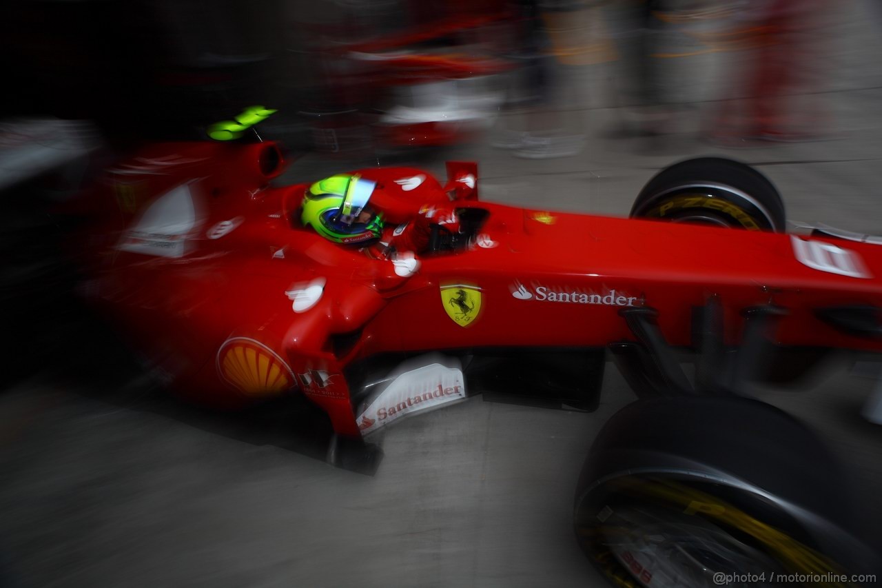 GP CINA, 16.04.2011- Saturday, Felipe Massa (BRA), Ferrari, F-150 Italia