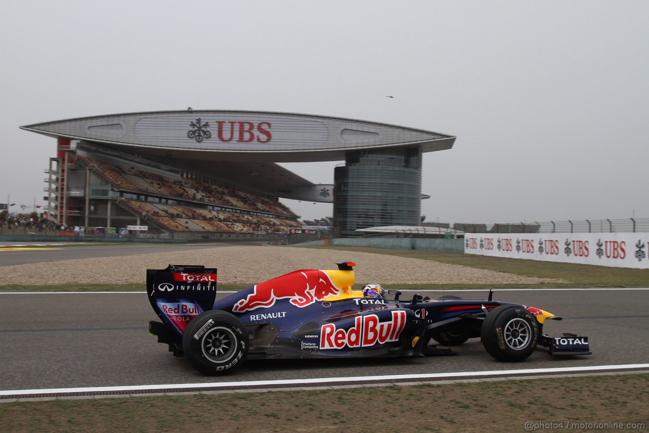 GP CINA, 16.04.2011- Saturday, Sebastian Vettel (GER), Red Bull Racing, RB7