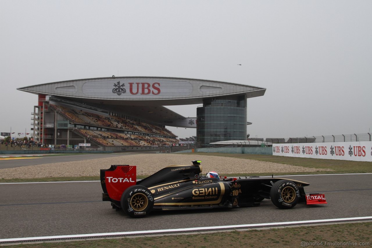 GP CINA, 16.04.2011- Saturday, Vitaly Petrov (RUS), Lotus Renault GP, R31 