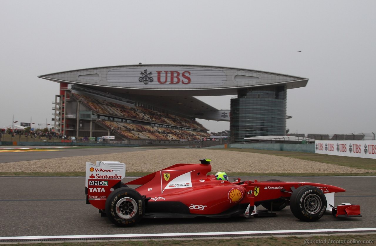 GP CINA, 16.04.2011- Saturday, Felipe Massa (BRA), Ferrari, F-150 Italia 