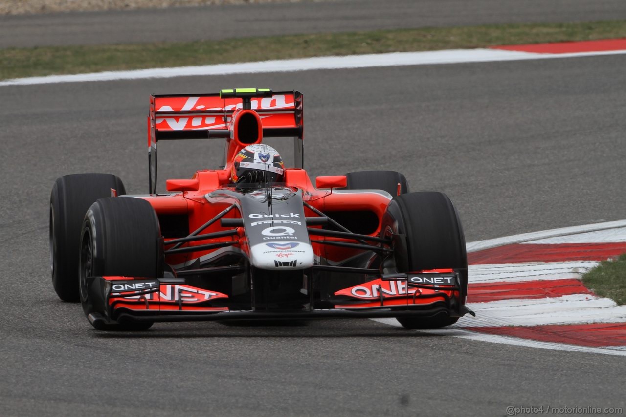 GP CINA, 16.04.2011- Saturday, Jerome D'Ambrosio (BEL), Marussia Virgin Racing VR-02 