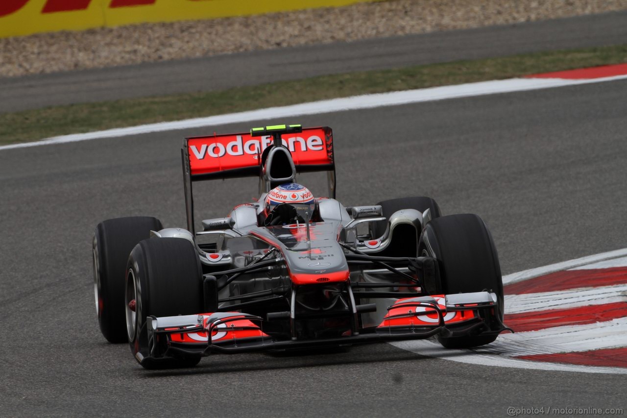 GP CINA, 16.04.2011- Saturday, Jenson Button (GBR), McLaren  Mercedes, MP4-26 