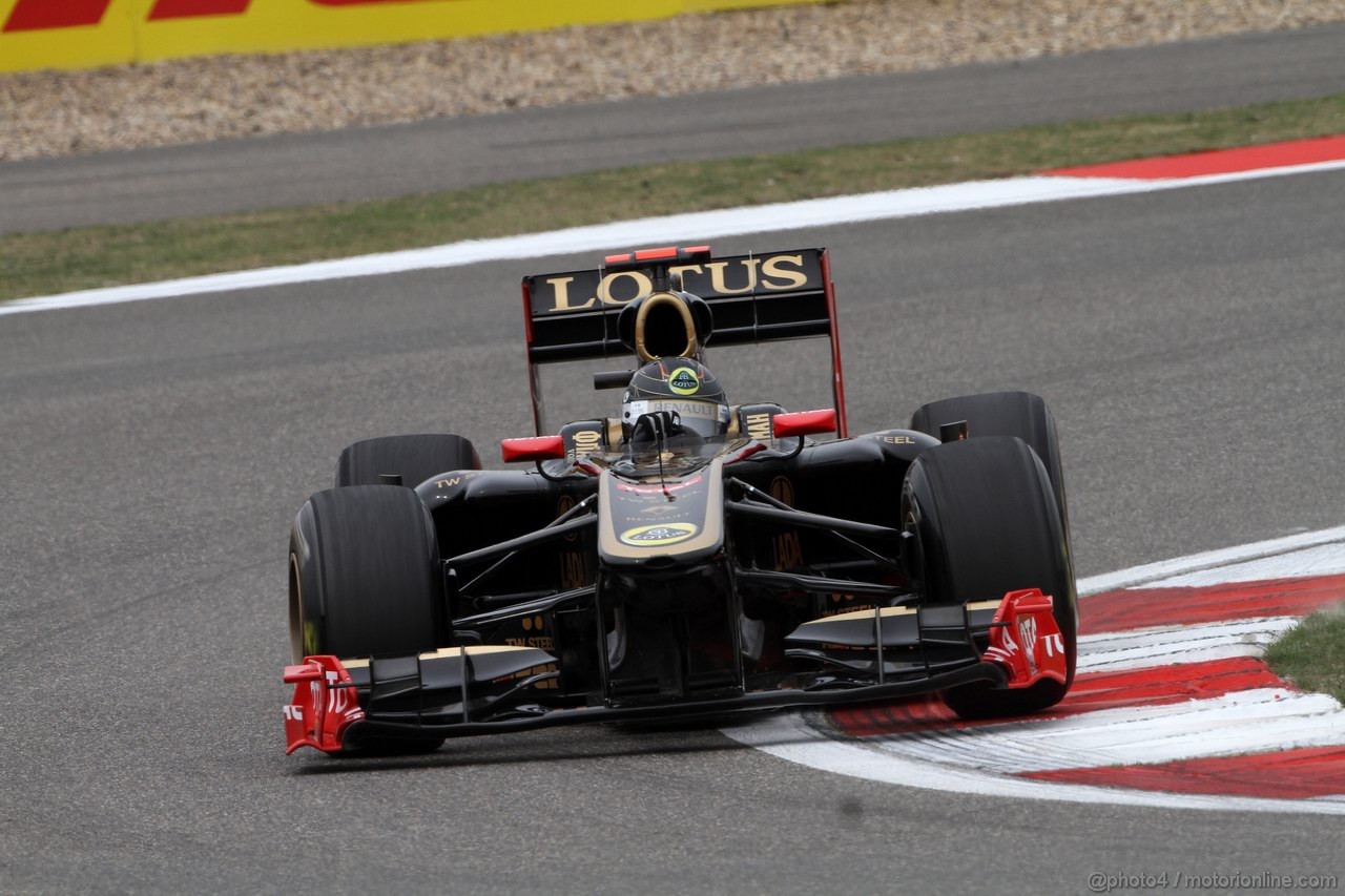 GP CINA, 16.04.2011- Saturday, Nick Heidfeld (GER) Lotus Renault GP R31  