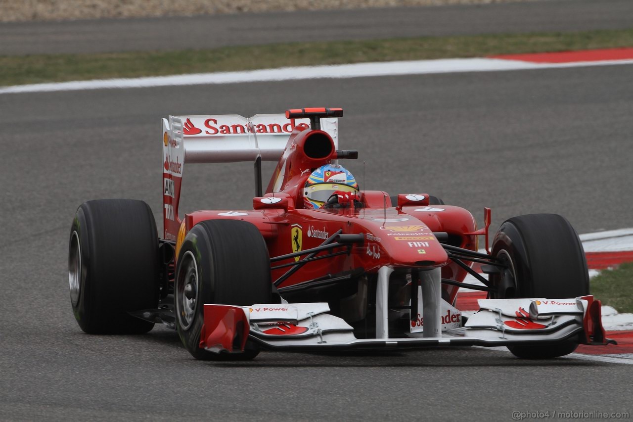 GP CINA, 16.04.2011- Saturday, Fernando Alonso (ESP), Ferrari, F-150 Italia 