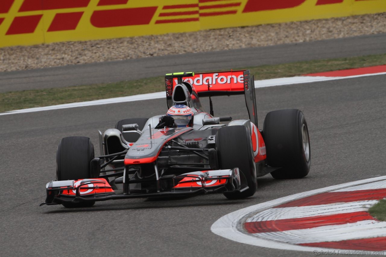 GP CINA, 16.04.2011- Saturday, Jenson Button (GBR), McLaren  Mercedes, MP4-26 