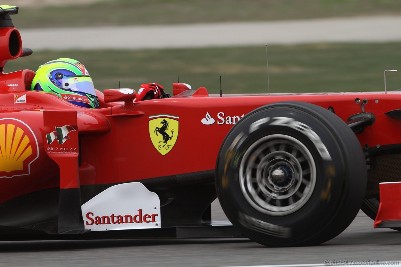 GP CINA, 16.04.2011- Saturday, Felipe Massa (BRA), Ferrari, F-150 Italia