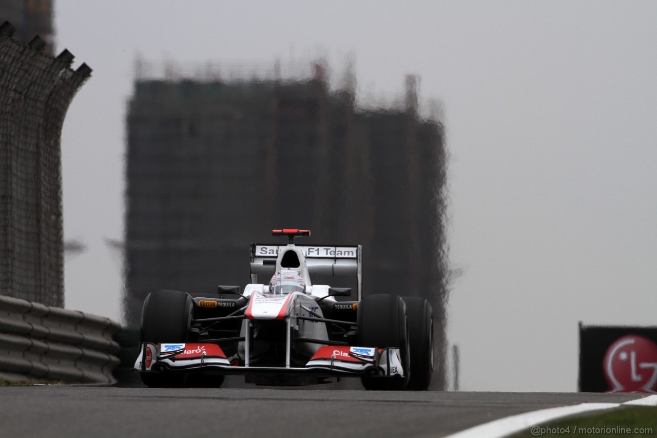 GP CINA, 16.04.2011- Saturday, Kamui Kobayashi (JAP), Sauber F1 Team C30 