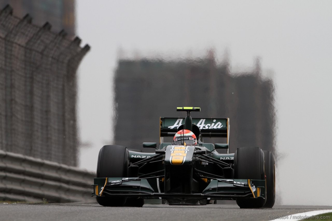 GP CINA, 16.04.2011- Saturday, Jarno Trulli (ITA), Team Lotus, TL11 