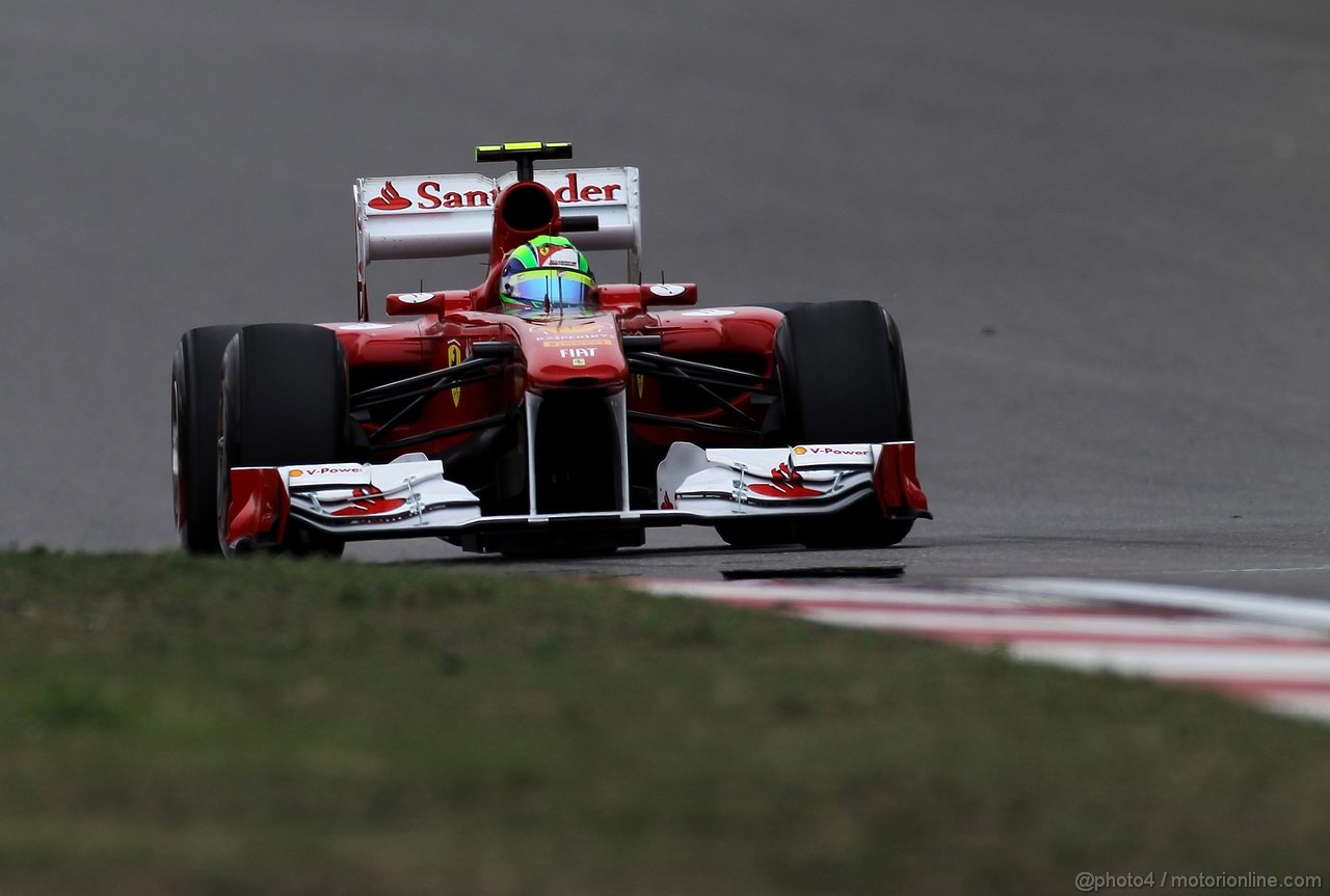 GP CINA, 16.04.2011- Prove Libere 3, Sabato, Felipe Massa (BRA), Ferrari, F-150 Italia 