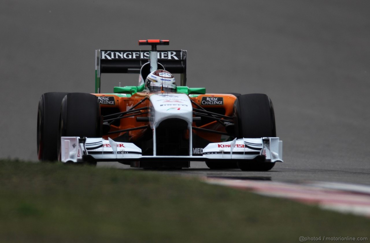 GP CINA, 16.04.2011- Prove Libere 3, Sabato, Adrian Sutil (GER), Force India F1 Team, VJM04 