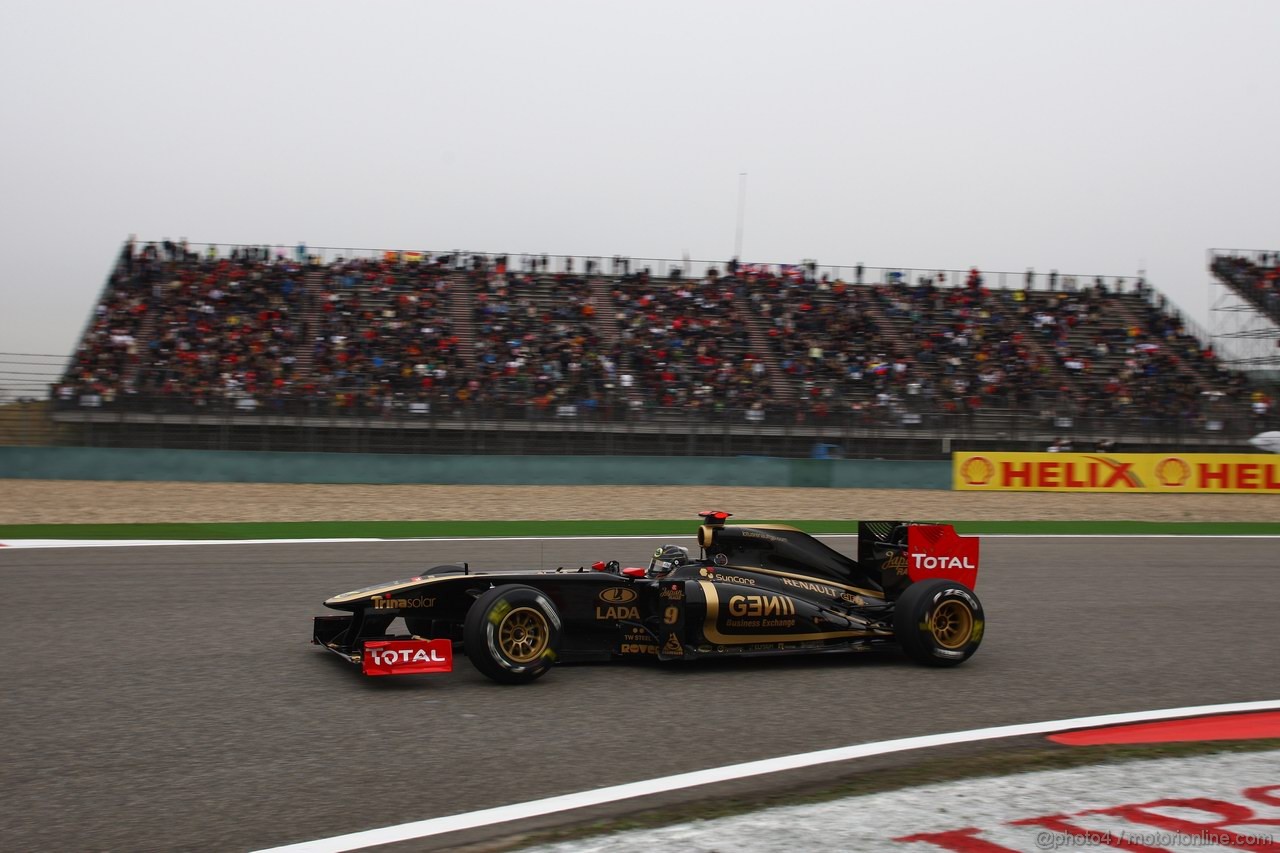 GP CINA, 16.04.2011- Qualifiche, Nick Heidfeld (GER) Lotus Renault GP R31  