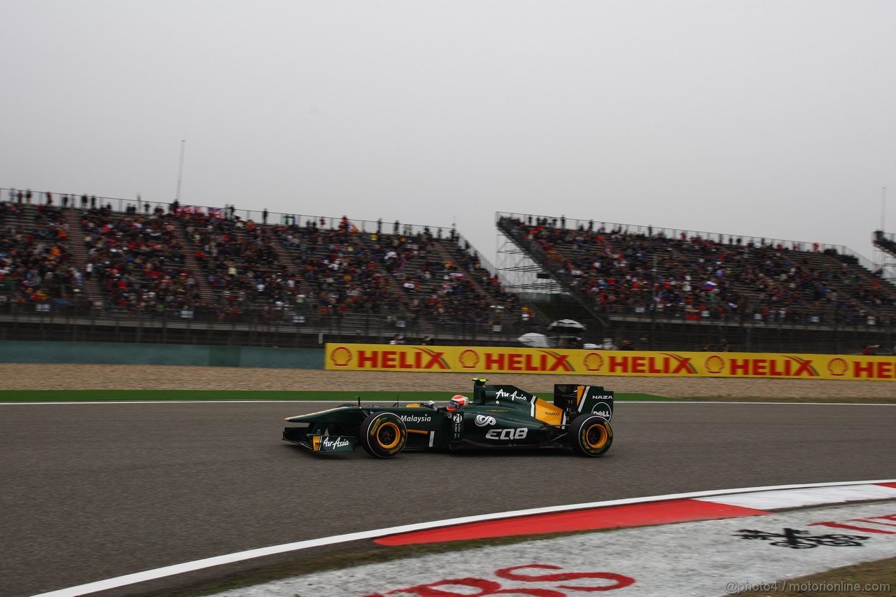 GP CINA, 16.04.2011- Qualifiche, Jarno Trulli (ITA), Team Lotus, TL11 