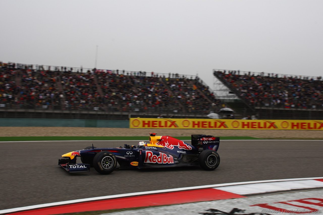 GP CINA, 16.04.2011- Qualifiche, Sebastian Vettel (GER), Red Bull Racing, RB7