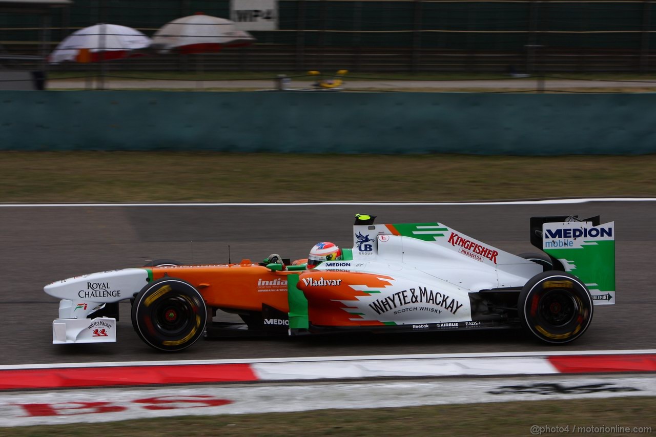 GP CINA, 16.04.2011- Qualifiche, Paul di Resta (GBR) Force India VJM04 