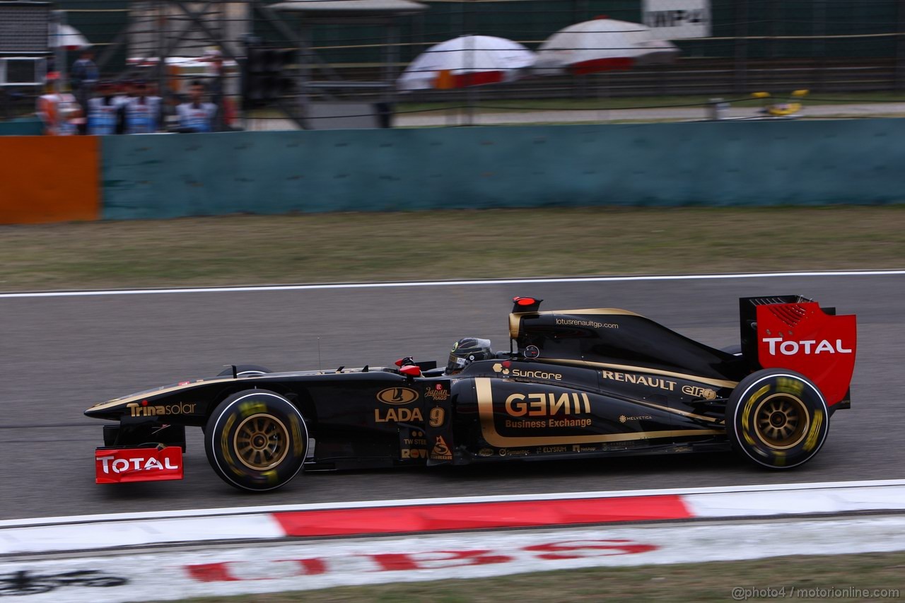 GP CINA, 16.04.2011- Qualifiche, Nick Heidfeld (GER) Lotus Renault GP R31