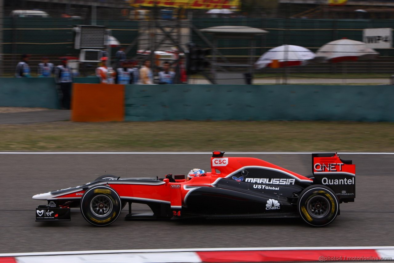 GP CINA, 16.04.2011- Qualifiche, Timo Glock (GER), Marussia Virgin Racing VR-02