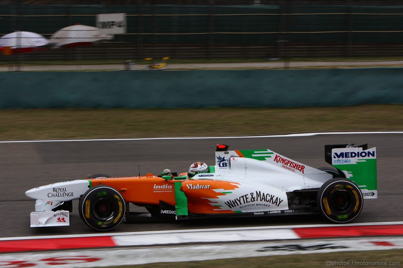 GP CINA, 16.04.2011- Qualifiche, Adrian Sutil (GER), Force India F1 Team, VJM04 