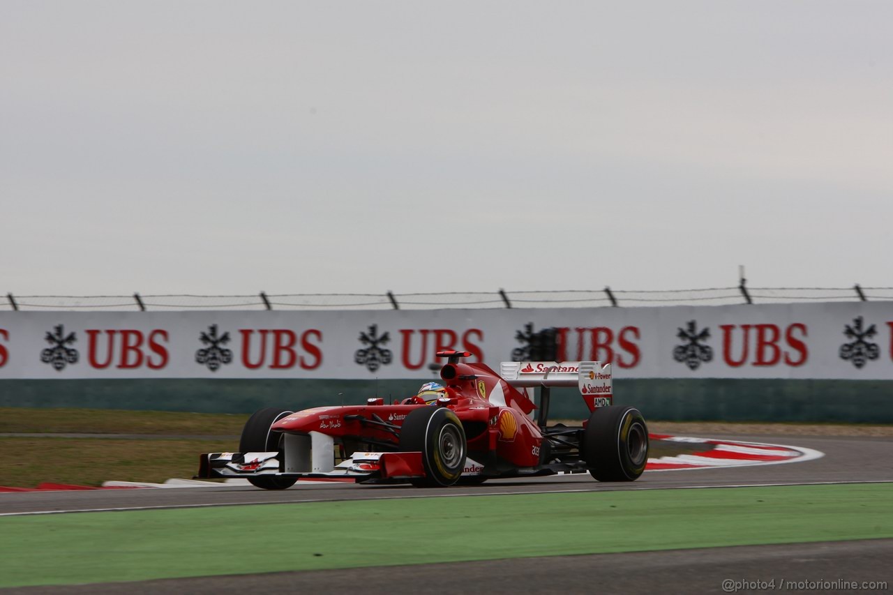 GP CINA, 16.04.2011- Qualifiche, Fernando Alonso (ESP), Ferrari, F-150 Italia