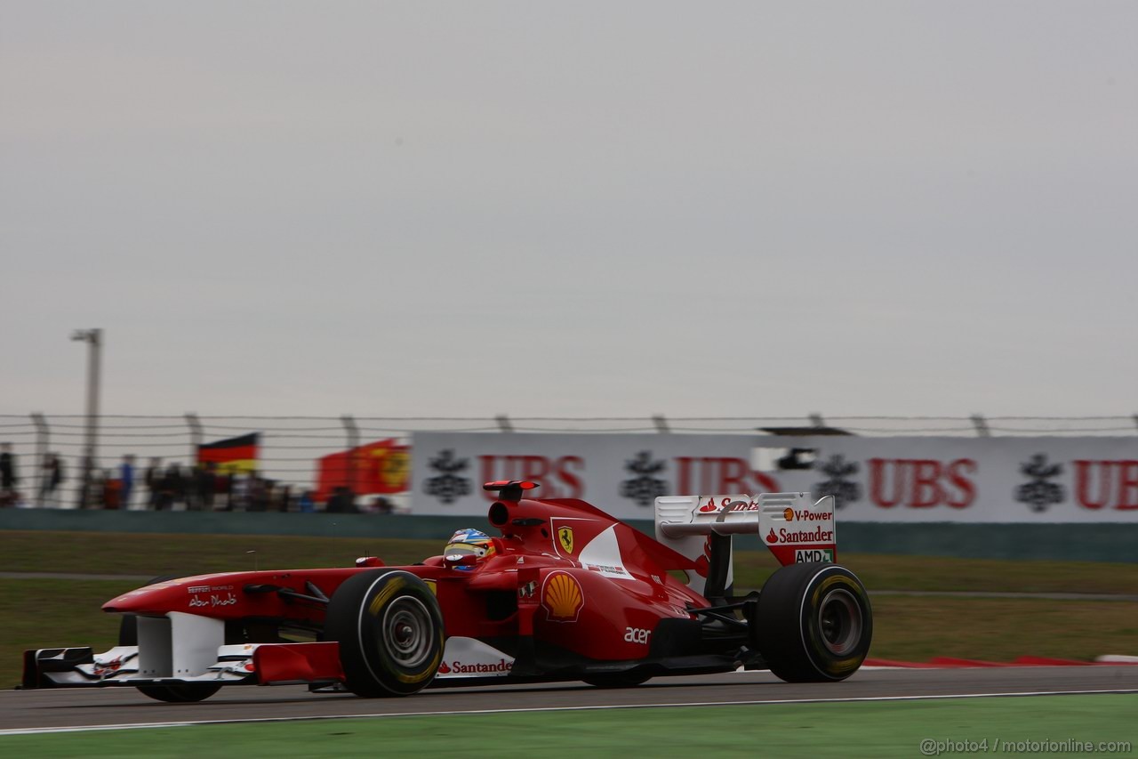 GP CINA, 16.04.2011- Qualifiche, Fernando Alonso (ESP), Ferrari, F-150 Italia