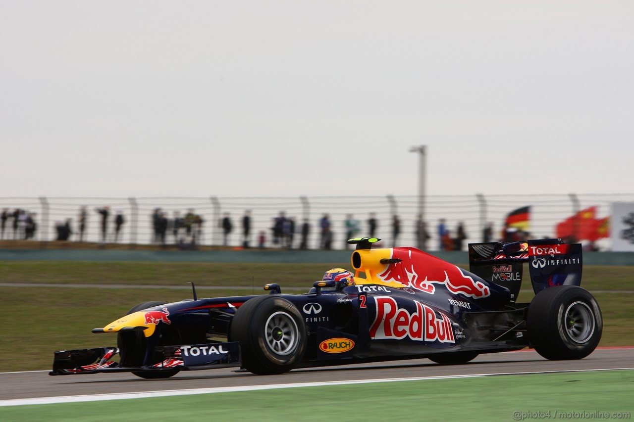 GP CINA, 16.04.2011- Qualifiche, Mark Webber (AUS), Red Bull Racing, RB7