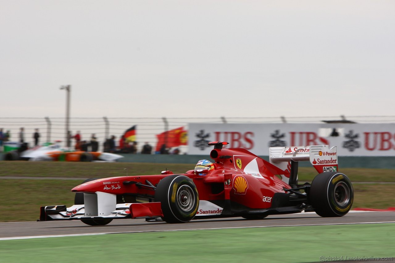 GP CINA, 16.04.2011- Qualifiche, Fernando Alonso (ESP), Ferrari, F-150 Italia
