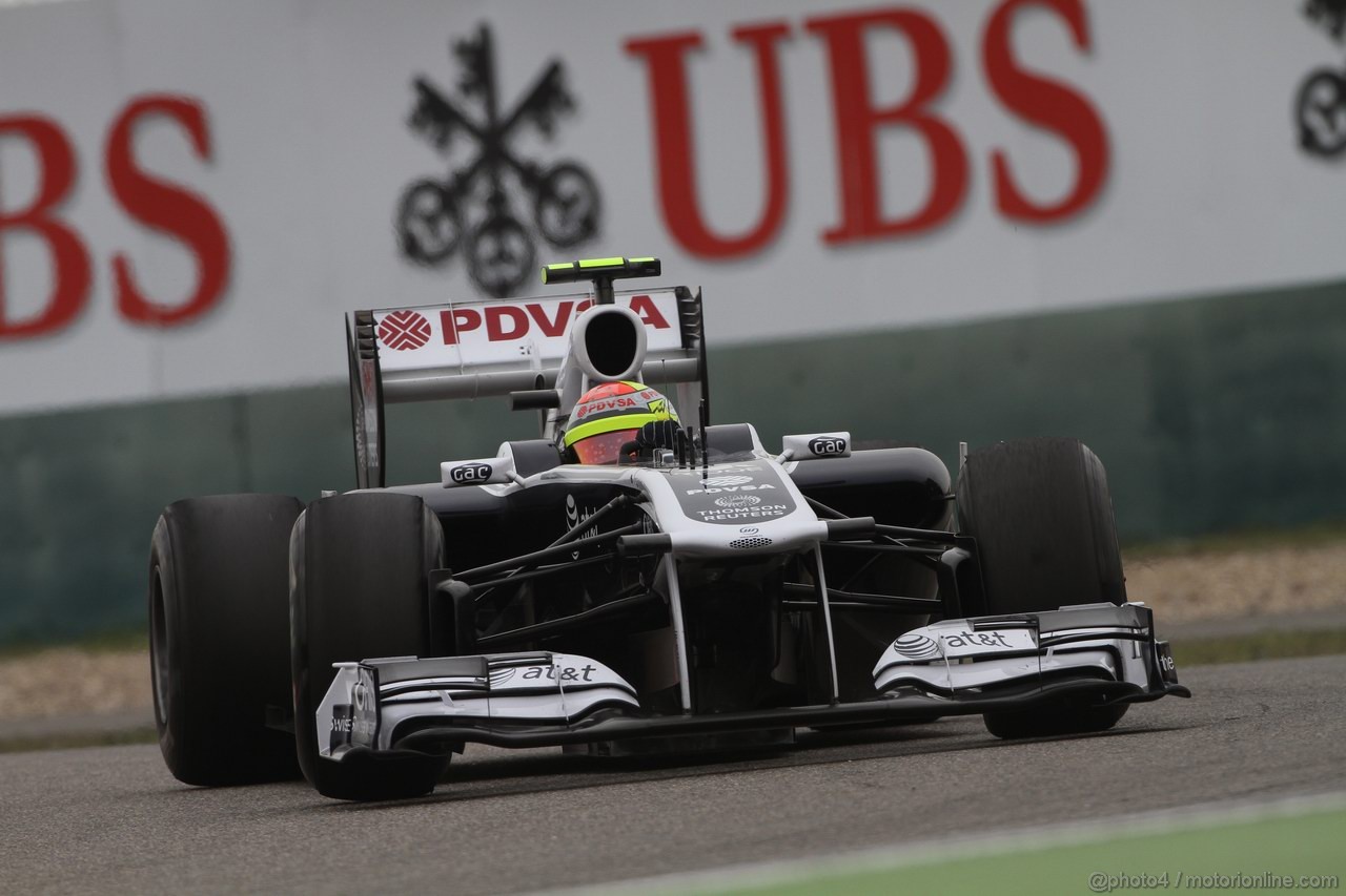 GP CINA, 16.04.2011- Qualifiche, Pastor Maldonado (VEN), Williams FW33 