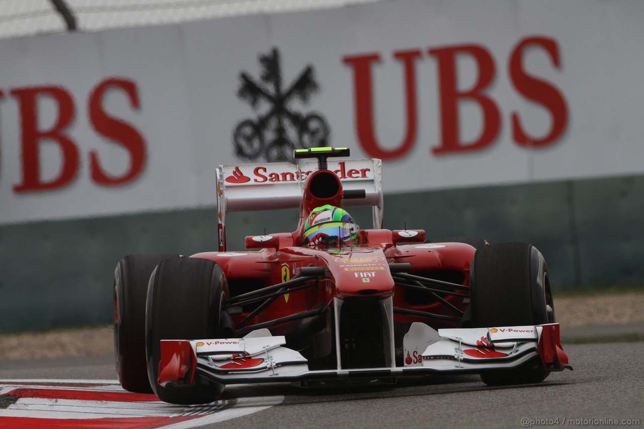 GP CINA, 16.04.2011- Qualifiche, Felipe Massa (BRA), Ferrari, F-150 Italia 