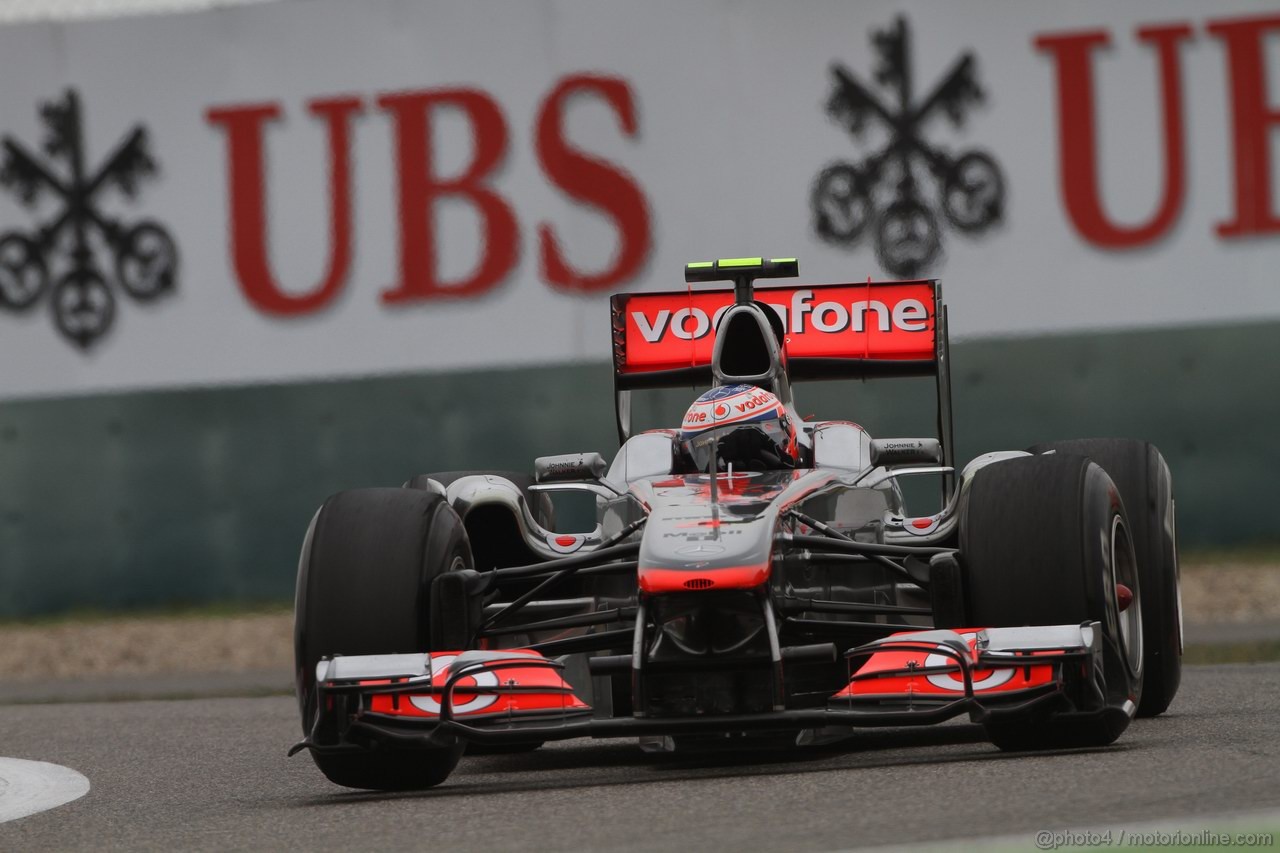 GP CINA, 16.04.2011- Qualifiche, Jenson Button (GBR), McLaren  Mercedes, MP4-26 