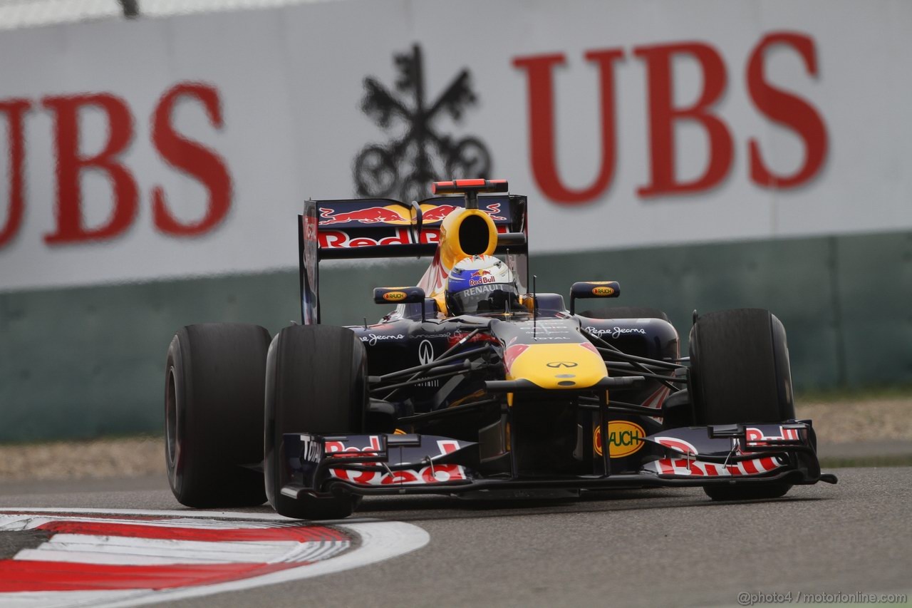 GP CINA, 16.04.2011- Qualifiche, Sebastian Vettel (GER), Red Bull Racing, RB7 