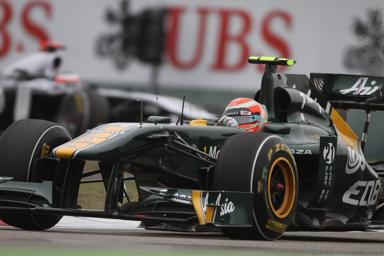 GP CINA, 16.04.2011- Qualifiche, Jarno Trulli (ITA), Team Lotus, TL11 